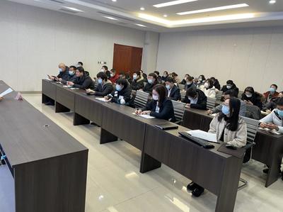 区行政审批服务局成功召开审管互动系统培训会议